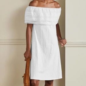 Boden Ruffle Detail Jersey Dress NEW